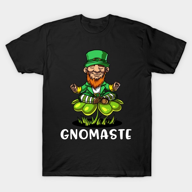 Leprechaun St Patricks Yoga T-Shirt by underheaven